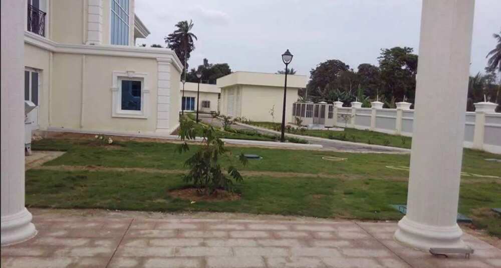 Akwa Ibom governor builds mansion within few months