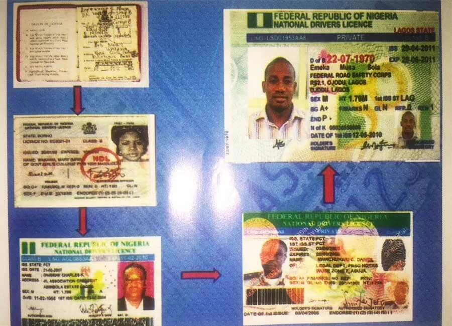 5 different drivers' licenses Nigerians have used (PHOTOS)