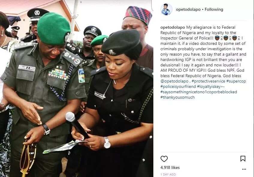”If a doctored video is the only reason you have to say the IGP is not brilliant, then you are delusional” – PPRO Dolapo Badmus says