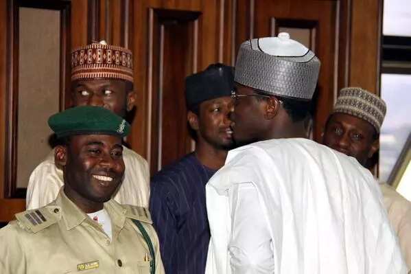 Photos: Lamido And Sons Rejoice After Getting Bail