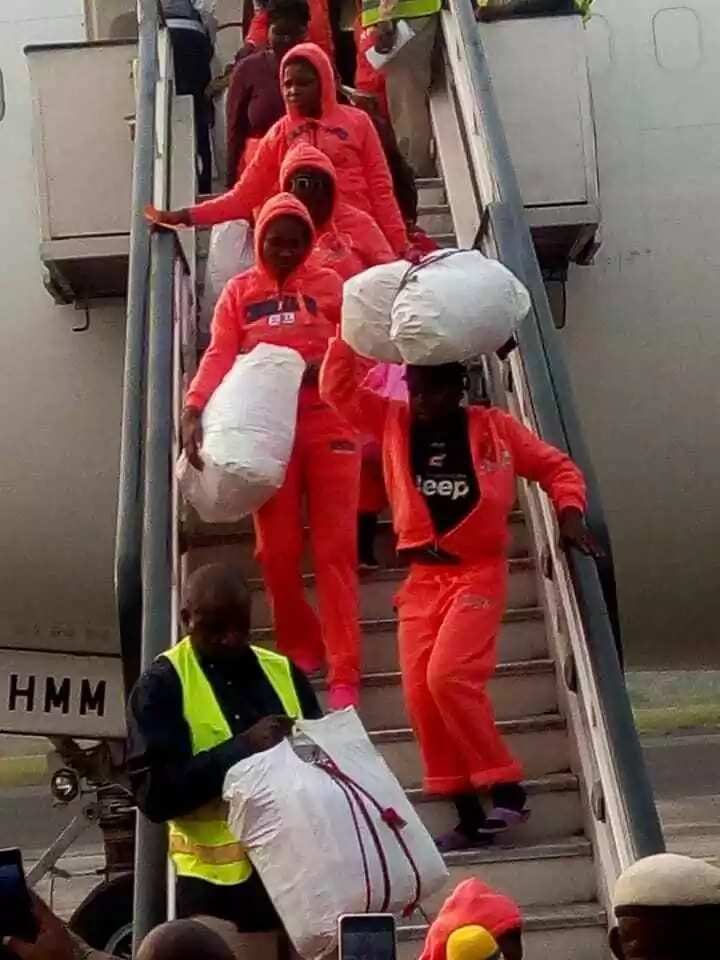 Another 540 Nigerians return from Libya