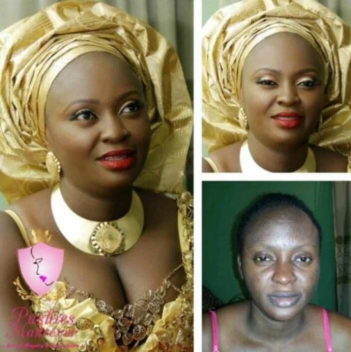 15 times Nigerian women deceived men with their makeup