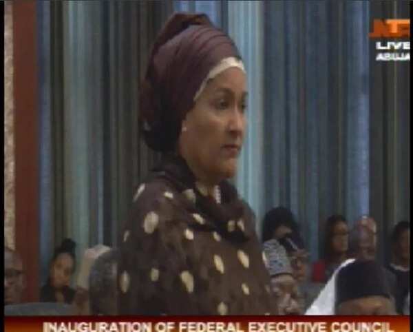 Six Female Ministers Join Buhari's Cabinet