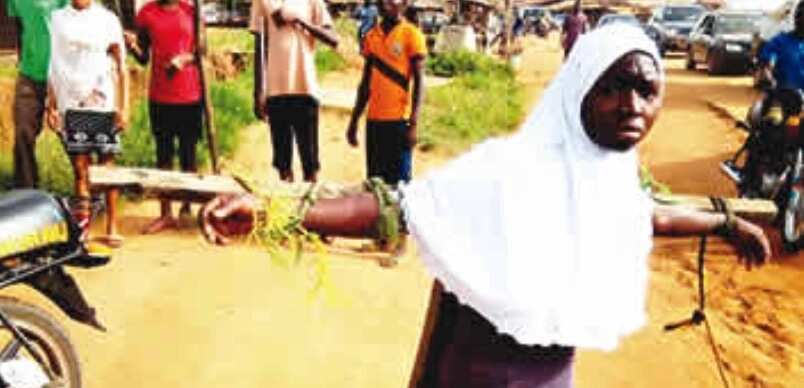 Ogun Police arrests principal for tying students to crosses, flogging them