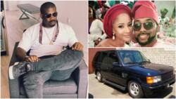 Disgusting shallow minded good for nothing people - Don Jazzy slams women who criticised Banky W and Adesua Etomi’s car