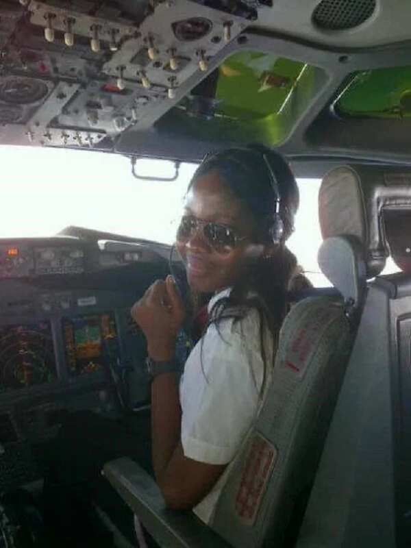 Meet Captain Joan Obasi, the youngest female pilot in Nigeria