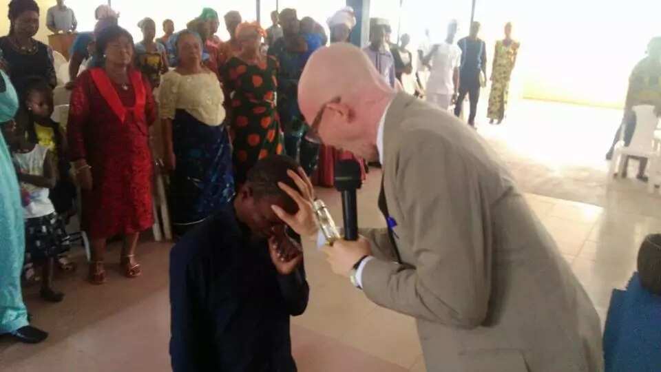 Pastor allegedly heals notorious mentally challenged man in Imo (Photos)