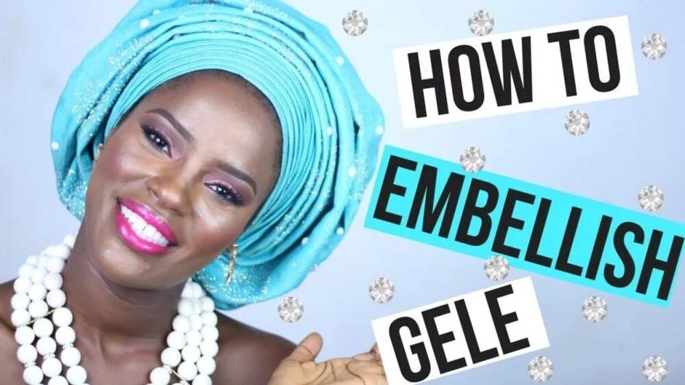 How to bead gele How to bead gele
