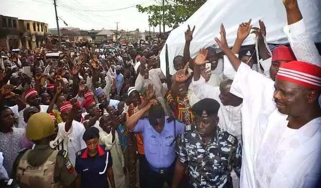 Hotunan ziyarar da Kwankwaso ya kai garin Ile-Ife