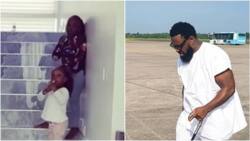 Top musician Timaya shares a touching video of his daughters, jokingly says all women are the same