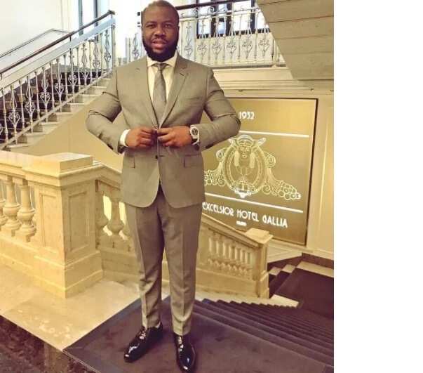 Hushpuppi just donated the sum of N500,000 for young man with a spinal cord issue (photos, video)