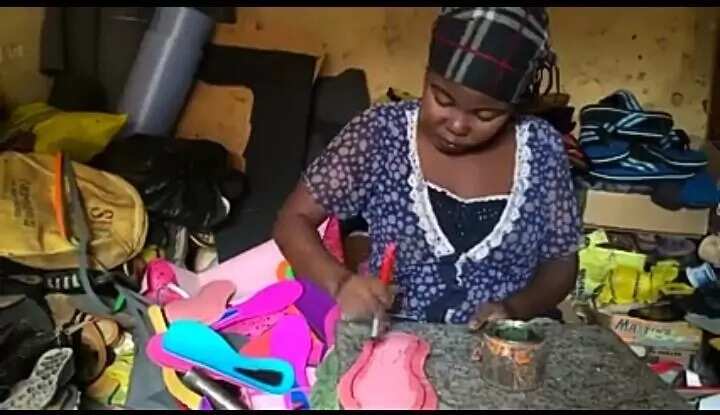 14-year-old female shoe cobbler from Jos
