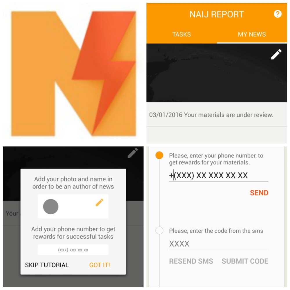 News For Money: Get Paid For Using NAIJ REPORT App