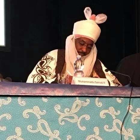 Emir Muhammadu Sanusi of Kano meets Pope Francis