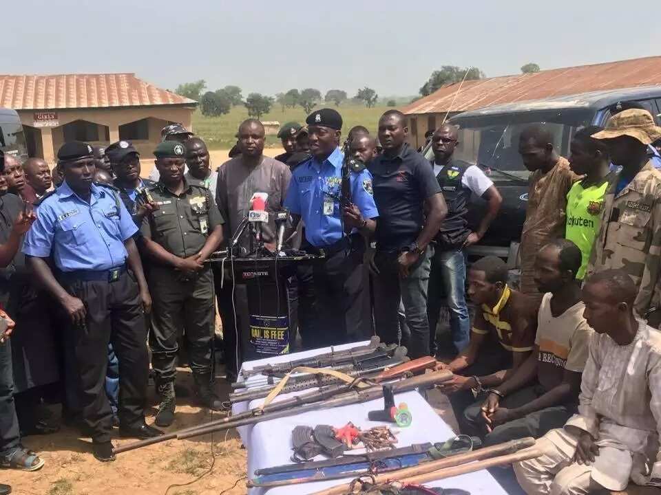 The police say the investigation into the gang had been onging for a while
Source: Facebook, Abba Kyari