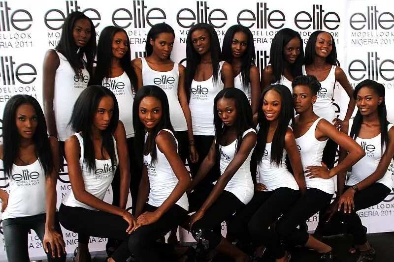 Nigerian models show for Elite