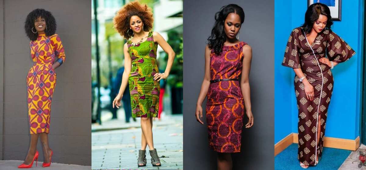 ankara straight dresses for ladies