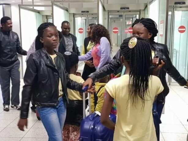 Apostle Suleman’s wife, children jets out to the UK for vacation (photos)