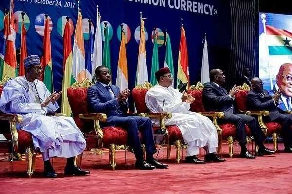 Members of ECOWAS and their presidents