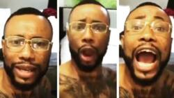 See the heavily tattooed Nigerian musician people are saying is a member of the Illuminati