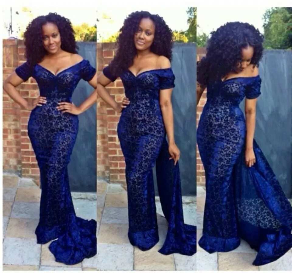 Nigerian lace dress styles in 2019 - Legit.ng