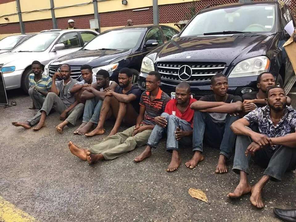 RRS arrests notorious robbery gang in Lagos (photos/ video)