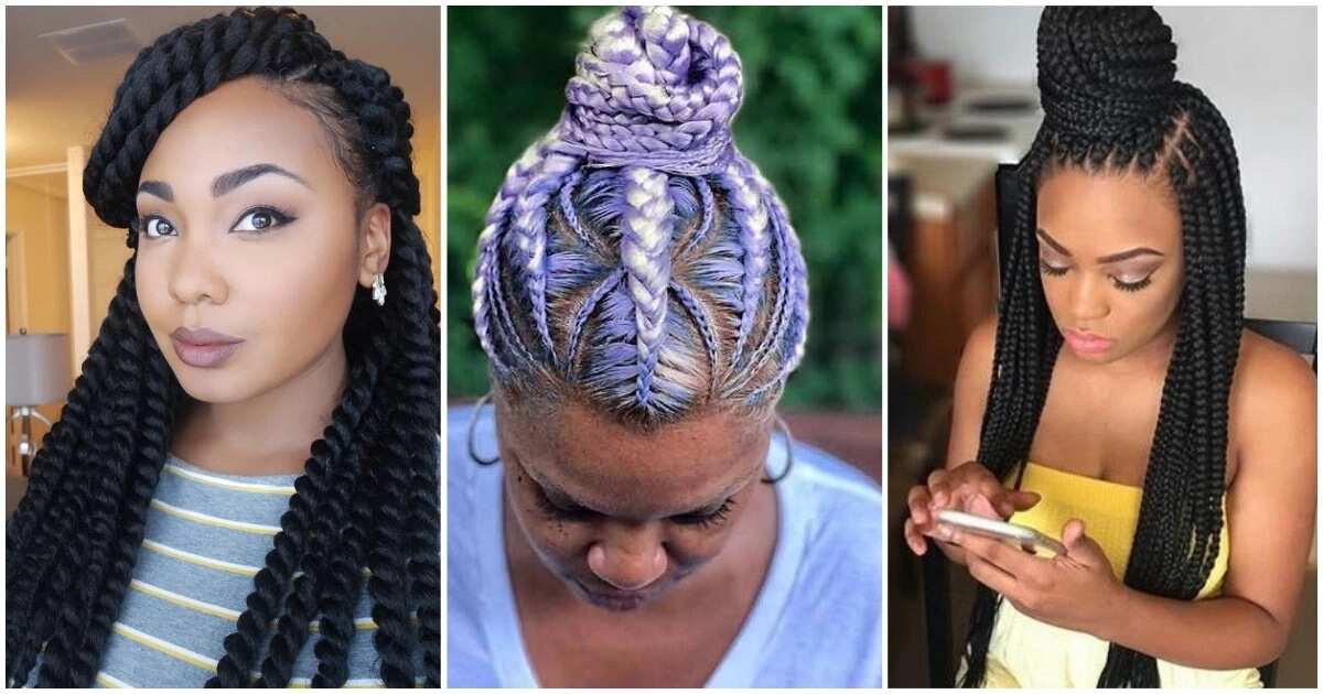 48 Cute Latest ghana weaving hair style for ladies in nigeria 2020 for Old Mens