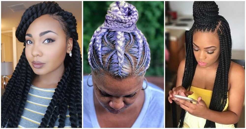 Latest Ghana weaving hairstyles in Nigeria 