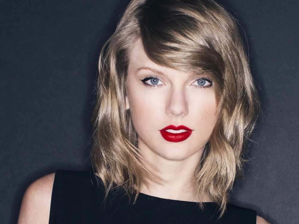 the American singer Taylor Swift