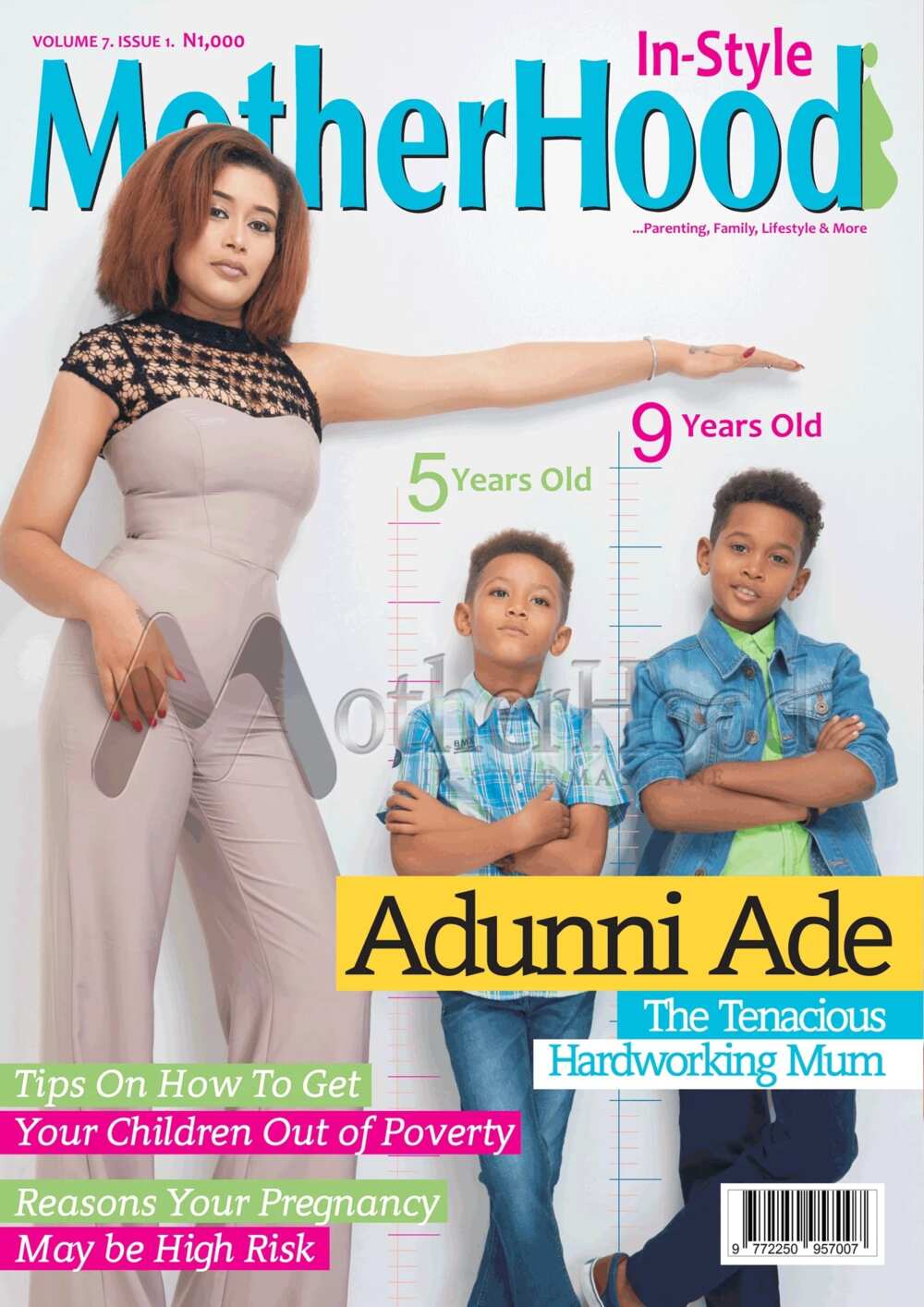 Adunni Ade opens up about Life as a Single Parent, Overcoming Personal Obstacles, Finding Love & More in Latest Issue of Motherhood In-Style Magazine