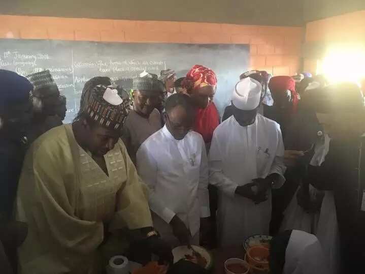 Governor El-Rufai Launches School Feeding Programme