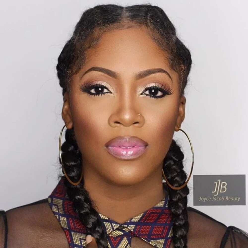 Tiwa Savage Ghana Weaving Hairstyles Legit Ng