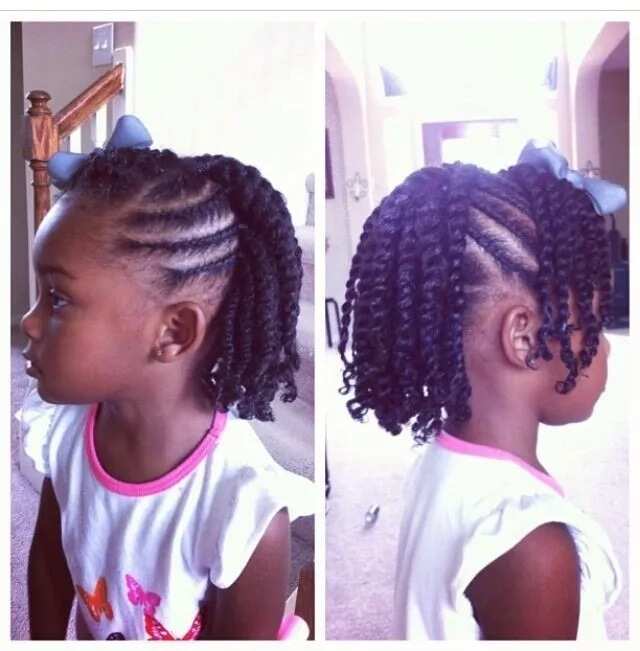 Best natural hairstyles for kids 