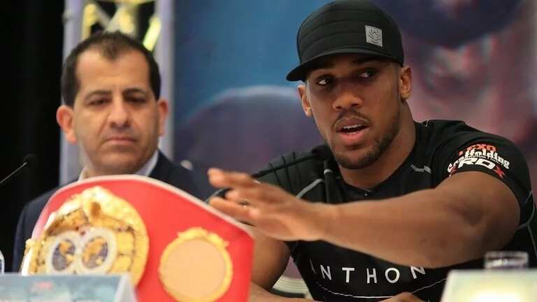 British boxing board of control names Anthony Joshua boxer of the year