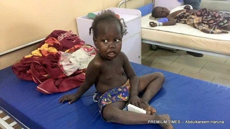 Victims of IDP camp bombing in hospital