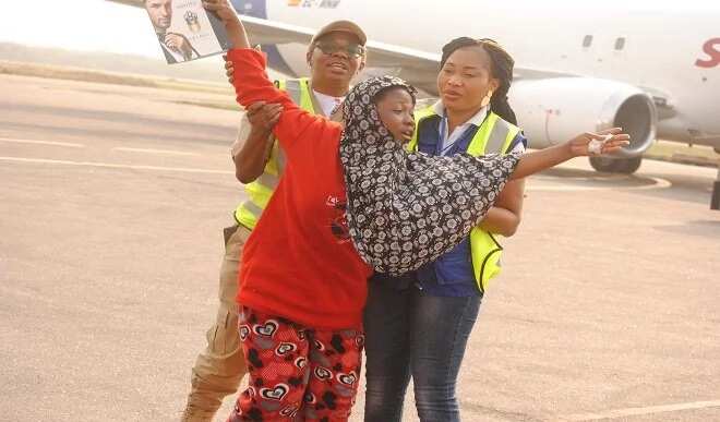 Nigerians deported from Libya arrive Lagos airport