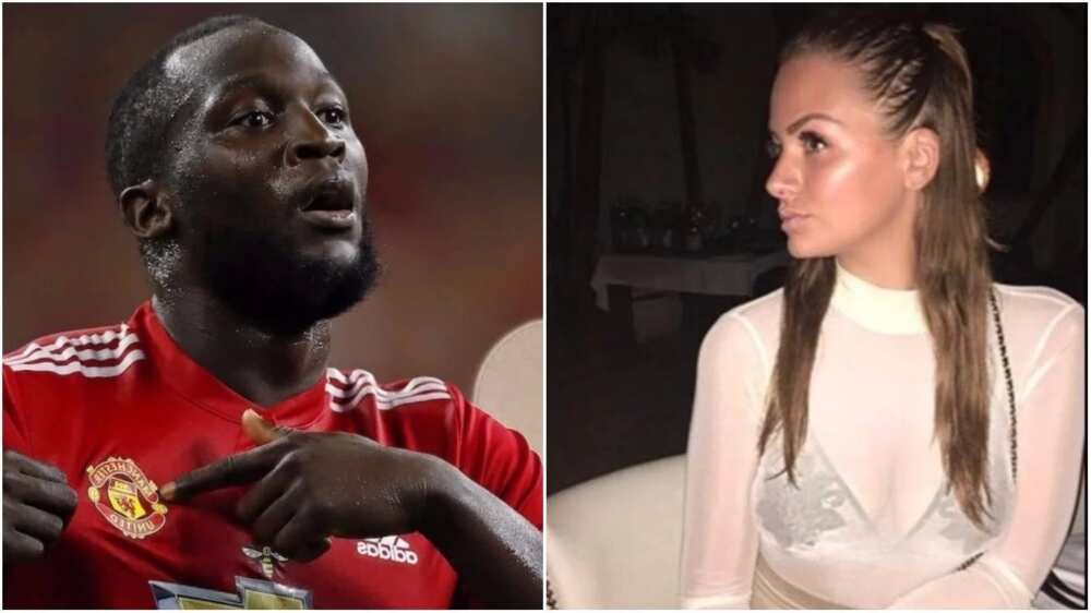 Romelu Lukaku's stunning girlfriend Sarah Mans (photos) ▷ Legit.ng