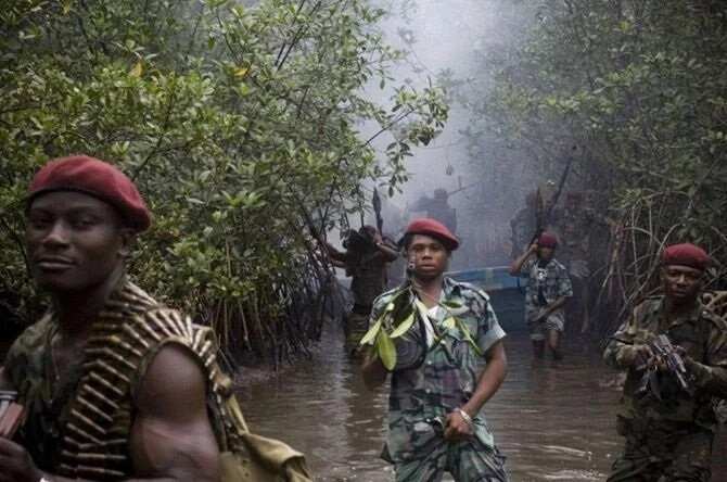 Top 5 deadly militant groups from the Niger Delta