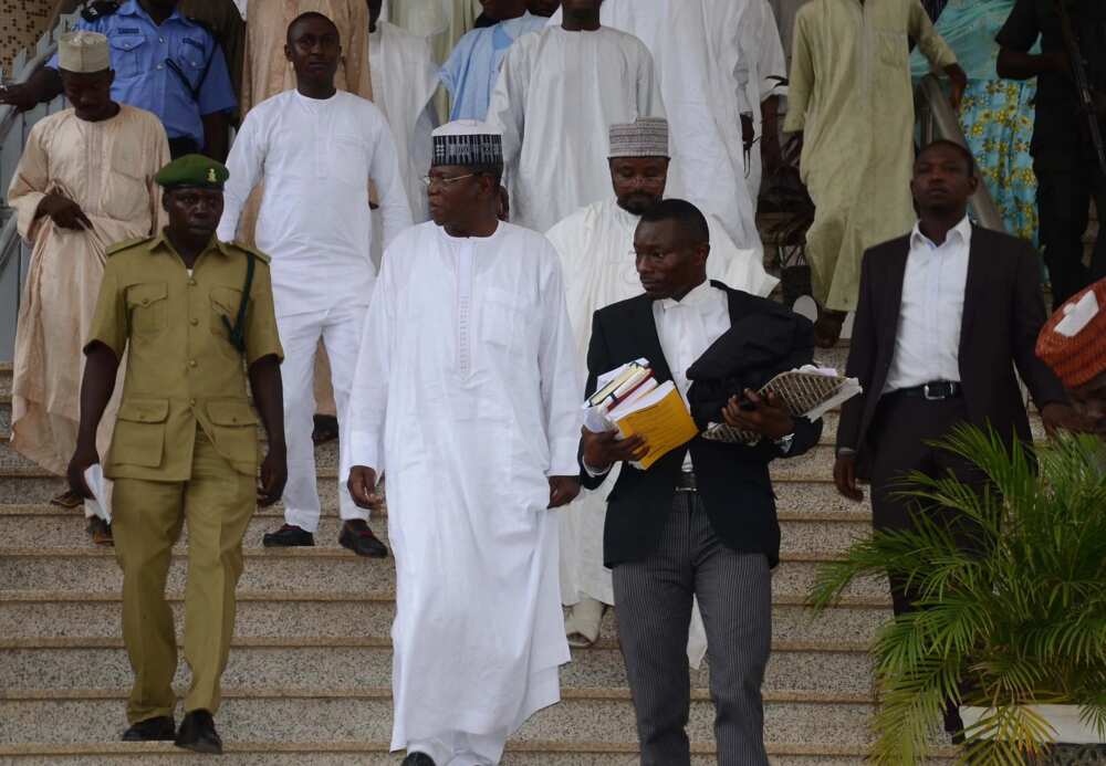 Photos: Lamido And Sons Rejoice After Getting Bail