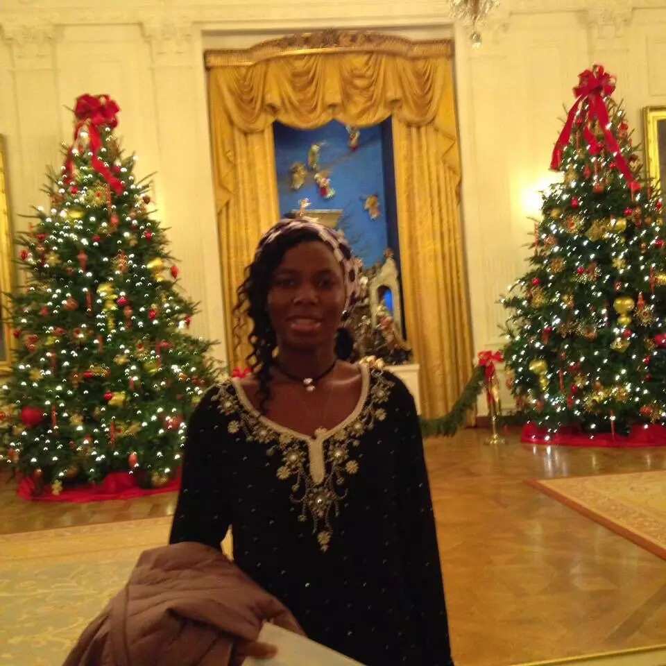 They are the first set of Chibok girls to visit the White House during Christmas celebration