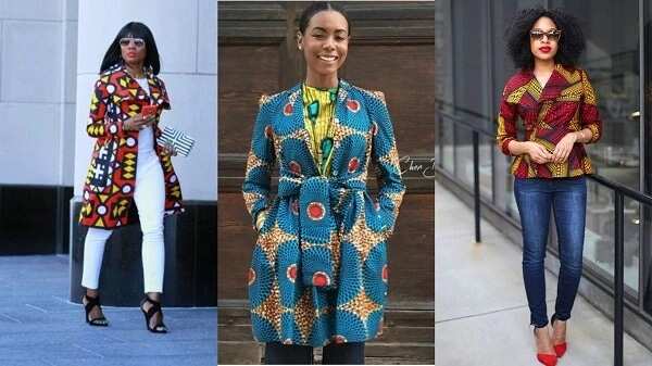 ankara long jackets for ladies