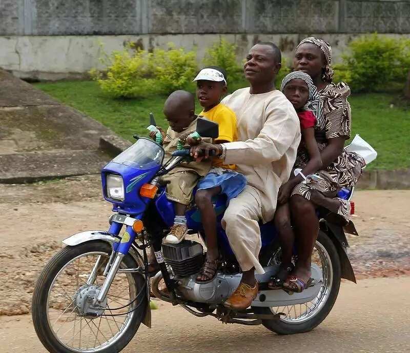 Typical Nigerian family