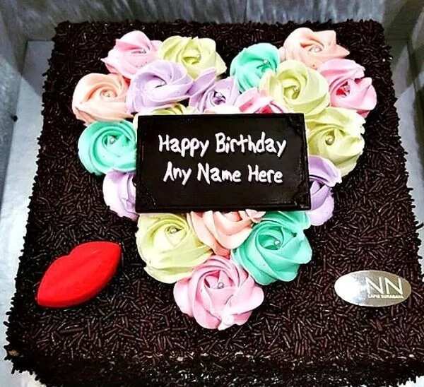 10 most beautiful chocolate birthday cakes with name best designs