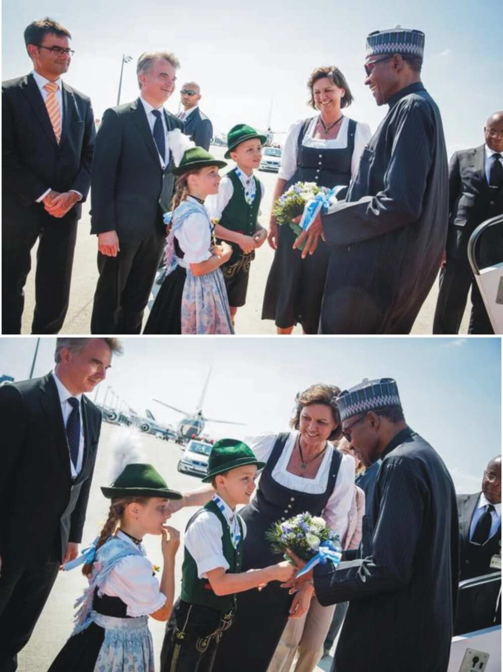 Muhammadu Buhari Arrives Germany Ahead Of G7 Summit