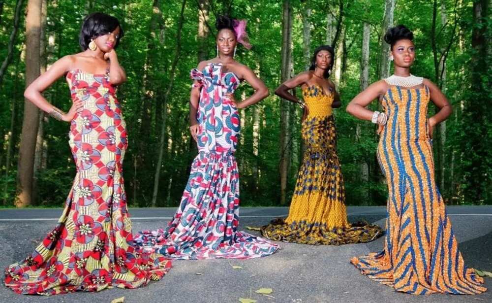 ankara wedding dresses