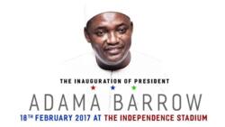 Za’a rantsar da sabon shugaban kasar Gambia Adama Barrow a yau