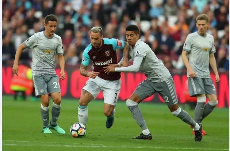 West Ham v Manchester United