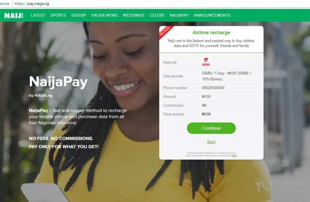 Legit.ng launches Naija Pay - The most convenient way to buy airtime and data! Legit.ng launches Naija Pay - The most convenient way to buy airtime and data!