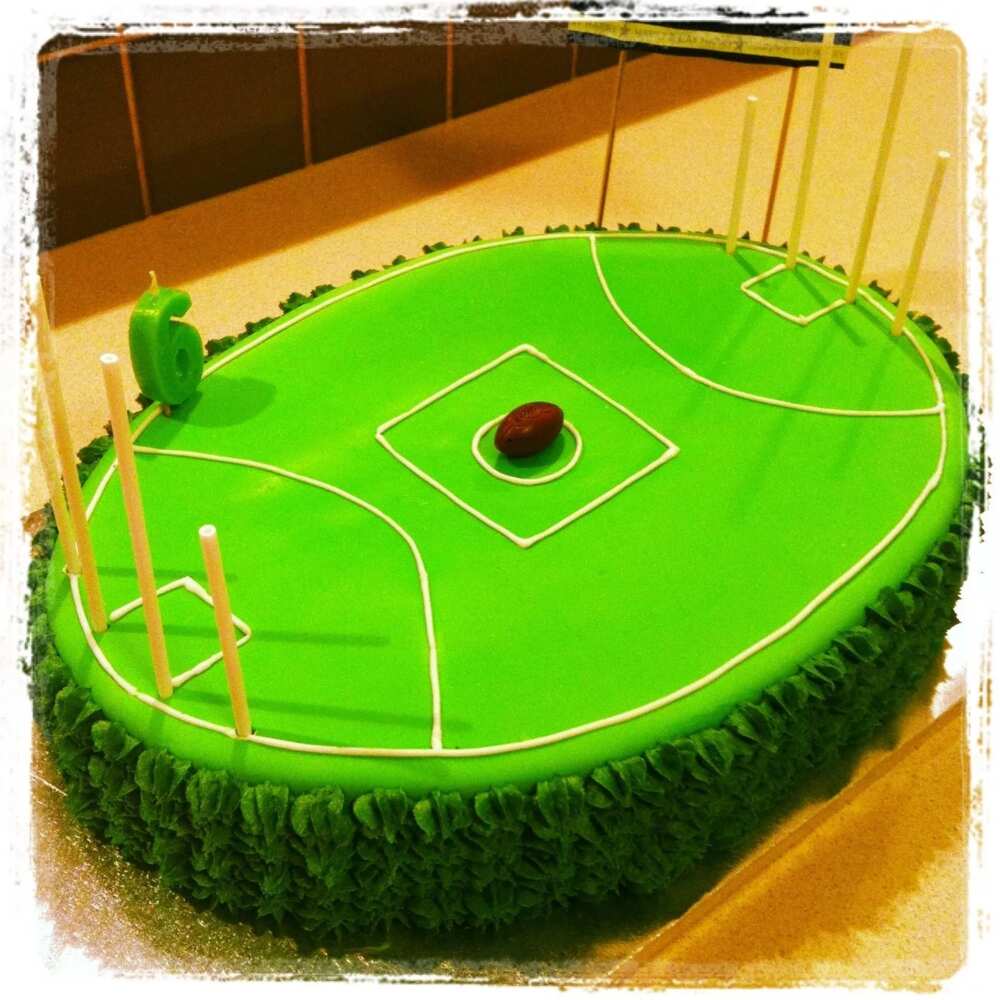 football cake ideas
