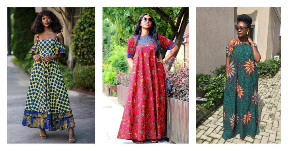 Beautiful Ankara maxi dresses for real fashionistas